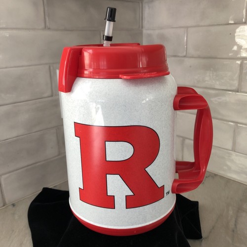 Rutgers University Scarlet Knights Gigantic 64oz. Travel Tumbler Cup Ck