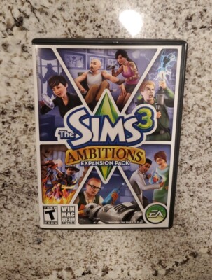 The Sims 3 Ambitions PC Game Complete 2010 Expansion Untested ...