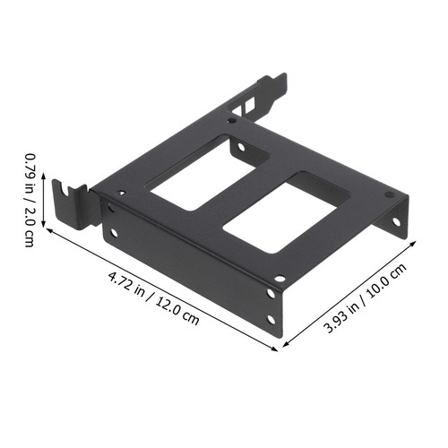 SSD Shelf Aluminum Alloy Hdd Holder Drive Bay Converter Hard Disk - Afbeelding 3 van 12