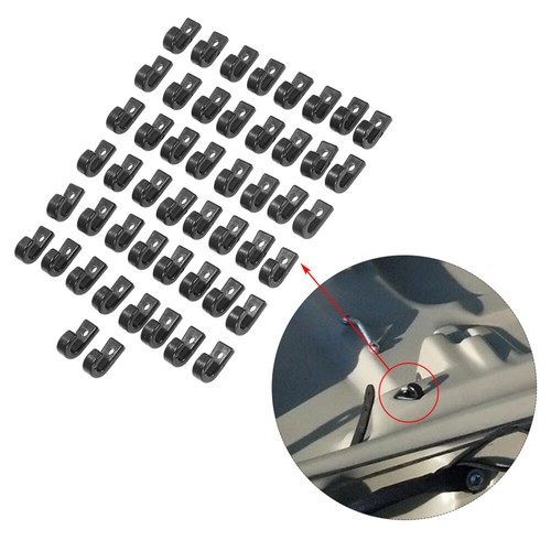 50pcs Nylon Bungee Lashing Shock Cord J Hooks Tie Down Hooks for Kayaks O6Z8 - Bild 4 von 12