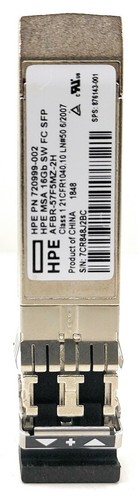 HPE 720999-002 HPE MSA 16gb SW FC SFP Equipment - Afbeelding 2 van 9