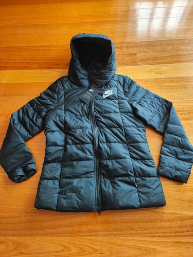 Nike Womens Duck Down Fill Puffer Jacket Size Large 14/16 (Brand New With Tags) - Picture 2 of 4