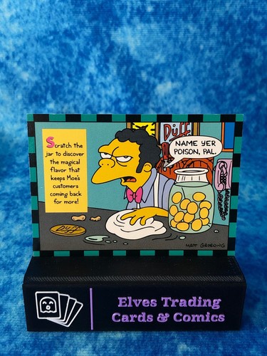 The Simpsons: Series 2 SINGLE Non-Sport Trading card by SkyBox 1994 - Picture 169 of 194