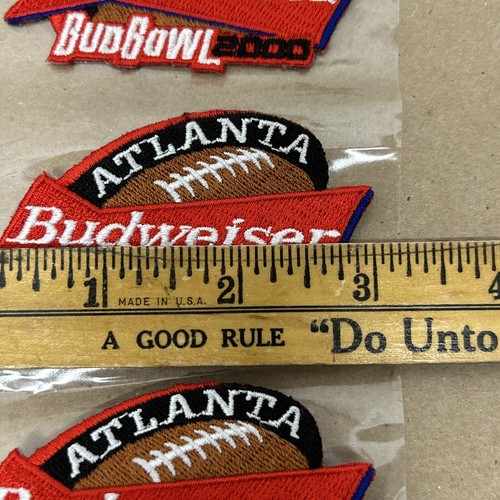 Vintage Budweiser Atlanta BudBowl Patch 2000, Budweiser 2000 All Star Game Patch - Picture 9 of 10