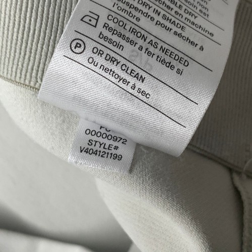 Leggings Ponte Vince Mujer Costura Frontal S Crema Yeso Cortos Ajustados 27* - Imagen 11 de 13