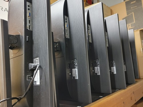 ACER B246HL 24" FHD LED LCD Monitor HDMI VGA DP Display Port TESTED 1080P HD - Picture 12 of 13