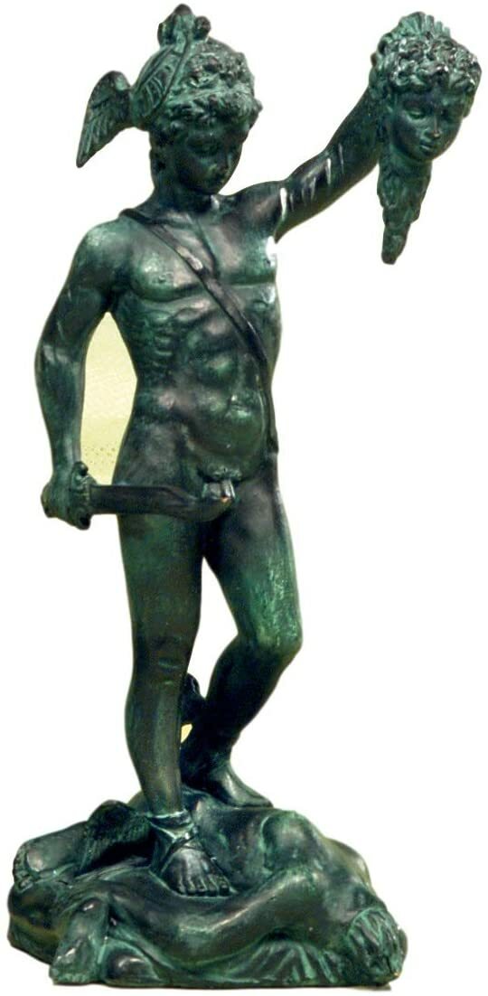 Arte e Storia by Paben Statua Perseo del Cellini in Resina cm.13 Souvenir Firenz