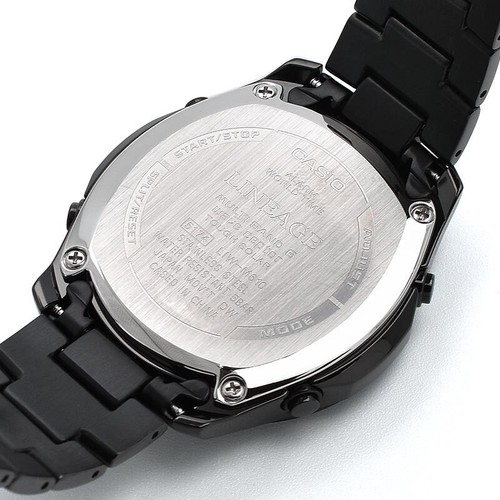 CASIO LINEAGE LIW-M610DB-1AJF Radio Solar Watch Full Metal Case All Black 41.6mm - Picture 7 of 7