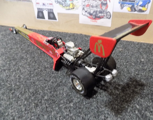 ACTION PLATINUM 1:24, NHRA, CORY McCLENATHAN, 1996 McDONALDS TOP FUEL DRAGSTER - Picture 4 of 6