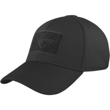 Condor Flex Baseball Cap Mens Police Military Outdoor Hat Tactical Patrol Black