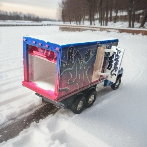 Graffiti On Truck Urban Art Street Art Sonic Bad Not Seen Banksy - Foto 6 di 17