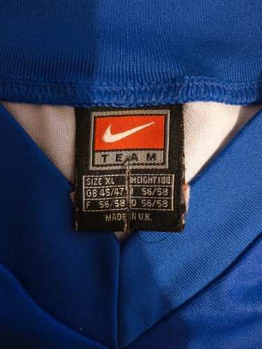 Hertha Berlin Home Fußball Trikot 1999 - 2000 Nike Blau Erwachsene XL - Imagen 4 de 5