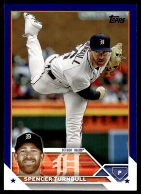 TigerDog ピッドブル 2023 Topps Update - Spencer Turnbull #US291 - Detroit Tigers
