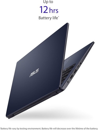 ASUS Ultra thin Laptop 14" FHD 64GB eMMC Storage Slim Windows 10 intel Celeron - Picture 5 of 7