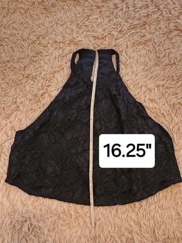 REFORMATION Harper Conjunto de encaje negro Top corto y falda envolvente XS NUEVO CON ETIQUETAS - Imagen 16 de 18