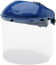 CHAOS Moto 5 Clear Faceshield Visors + 1 Headgear Bundle, 8x15.5, 0.040" Thick -