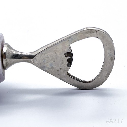 Apribottiglie Vintage Con Manico In Amatista Pietra Preziosa Viola 11cm - Bild 9 von 12