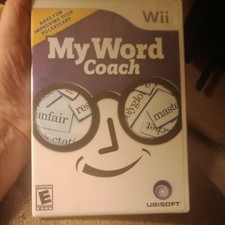 My Word Coach (Nintendo Wii, 2007) BRAND NEW. Ships Free