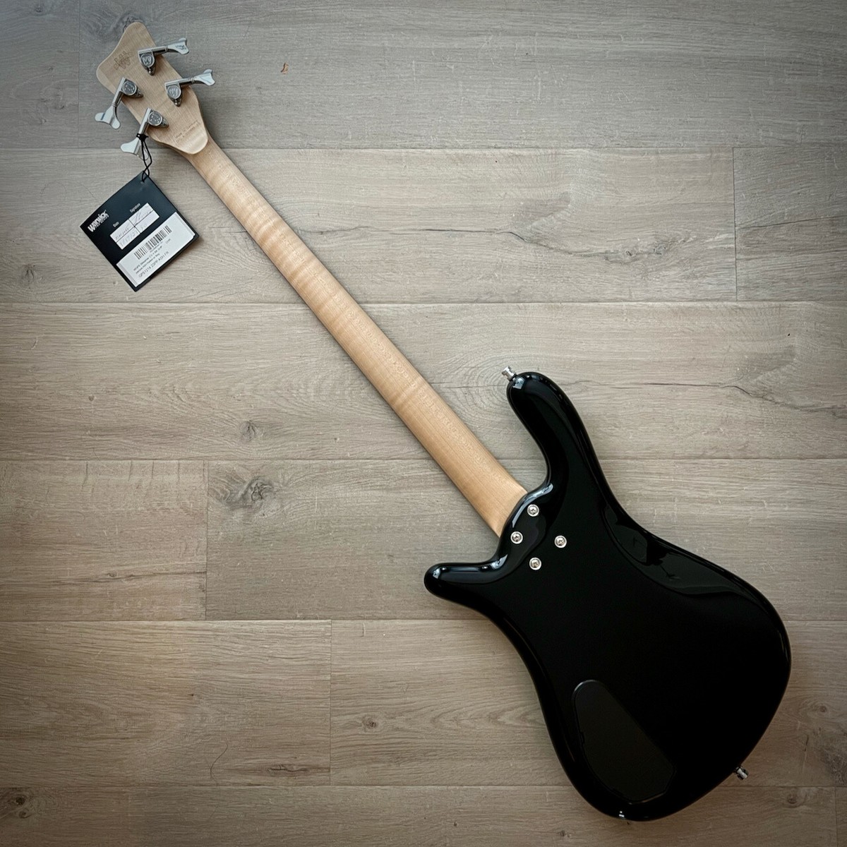 ベース Warwick PRO SERIES Streamer CV4 Warwick Pro Series Streamer CV-4 String Bass, Solid Black