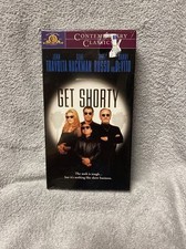 Get Shorty VHS John Travolta Danny Devito Rene Russo New Sealed Free Ship V9