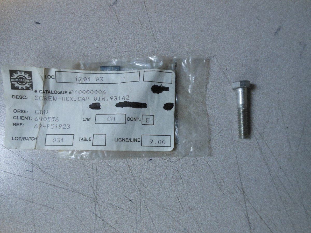 NOS Bombardier OEM Hex Screw 96-97 HX 96-98 GTX GSX GTS GTI