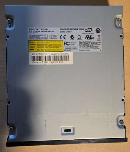 Lite-On LH-20A1L Lightscribe DVD/CD PC Internal 5.25" Rewritable Drive - Picture 2 of 7
