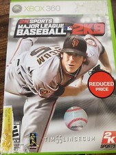 Major League Baseball 2K9 (Microsoft Xbox 360, 2009), preowned