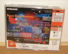 Konami 2000 DANCE DANCE REVOLUTION 2nd MIX Sega Dreamcast DC Used from Japan DC 