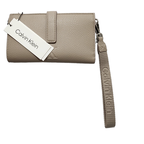 Calvin Klein Womens Wallet Fit Smart Phone ID Credit Card 7"x4"