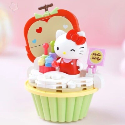 Sanrio Mini Blocks Cupcakes Hello Kitty