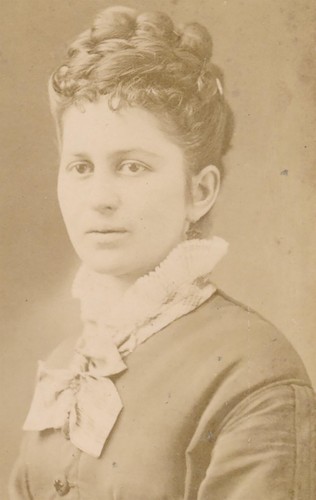 CDV Antique Photo Carte de Visite Woman Braided Hairstyle Pittman Carthage IL - Picture 5 of 5