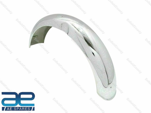 For BSA A10 Road Rocket Mudguard Set Chrome With Stays 1956 Model ECs - Picture 5 of 7