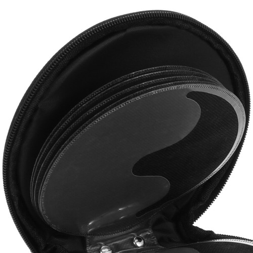20 Capacity CD Bag Storage Box Case Portable Zipper Travel Disk Album Organizer - Bild 4 von 12