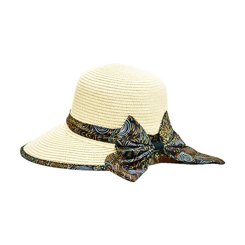 Warrina Designs Floppy Hat – Bush Camp Men Women Australian Aboriginal Art - Picture 2 of 7