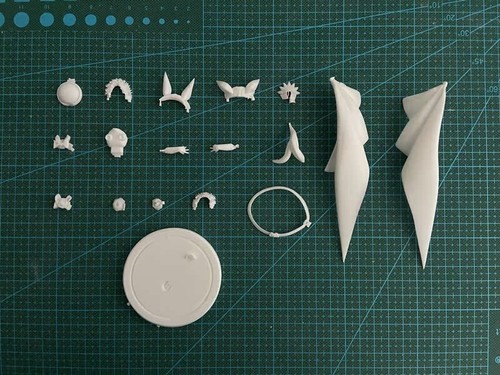 Resin Figure Kit Rice Shower Pretty Derby Garage Resin Model Kit - Picture 7 of 7