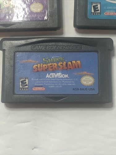 Shrek Nemo All Grown Up Lot Game boy Advance GBA cartridge only Authentic Tested - Picture 2 of 17
