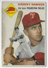 1954 Topps Granny Hamner........ Philadelphia Phillies #24