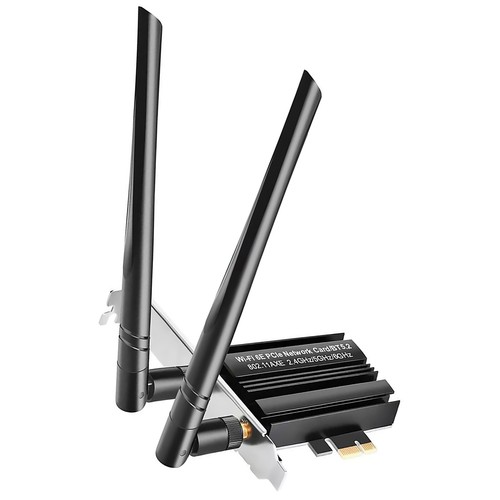 PCI-E WiFi 6E Gaming Adapter Desktop PC for Intel AX5400 PCIe Wifi Card - Photo 6/20