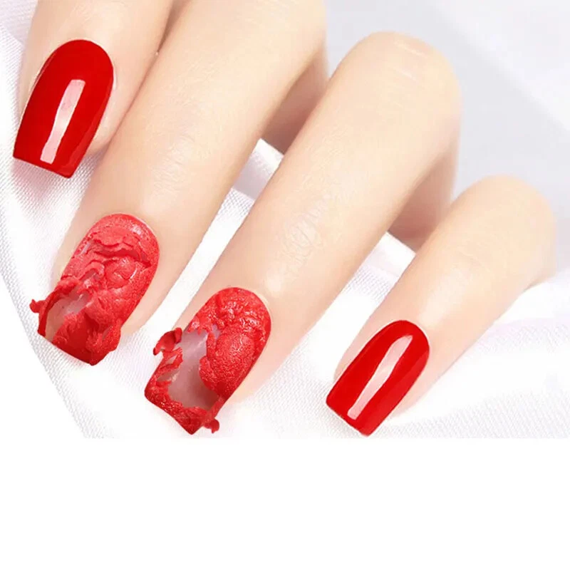 Gel Removedor de Esmalte Gel Remojo Capa Adhesiva Limpiador Semipermanente Claro Uñas Foto 4 de 4