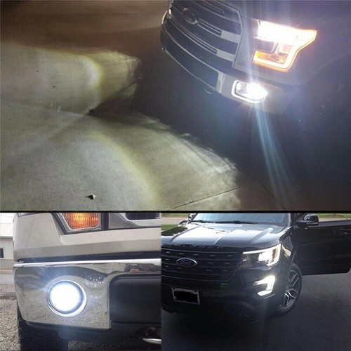 For 2002 2003 RENAULT MEGANE X64 Fog light Globes 6000k White LED Bulb Projector - Picture 12 of 12