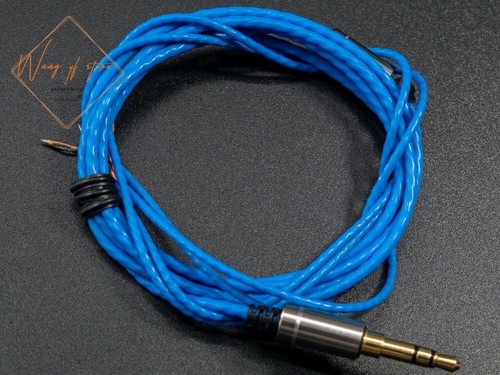 Blue New Upgrade Silver Plated Cable For KOSS Porta Pro Portapro PP Headphones - Picture 9 of 9