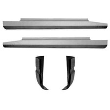 Cab Corner And Slip-on Rocker Kit For 88-02 Chevy Gmc Pickup