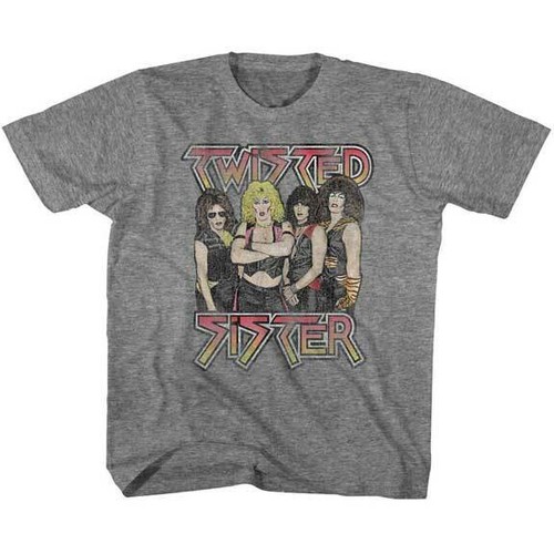 Pre-Sell Twisted Sister Rock Music Licensed Youth T-Shirt - Picture 3 of 7
