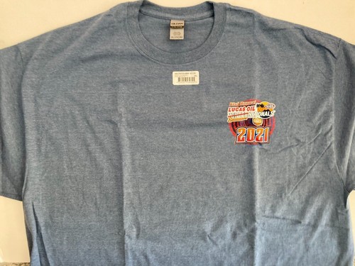 NHRA 2021 Lucas Oil Summer Nats Pomona (014) Cotton T-shirt. - Picture 12 of 14