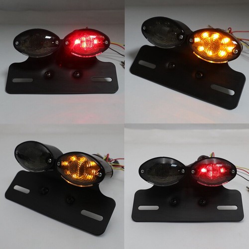 Rear Brake Tail Turn Signals Light Universal Indicators Blinkers Fits For - Picture 6 of 13