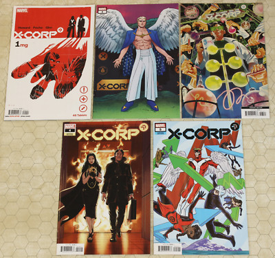 MARVEL Manga Variant グルート Superlog Ver. X-CORP #1 - 5 (2021) NM variant cover set COMPLETE (Marvel Comics