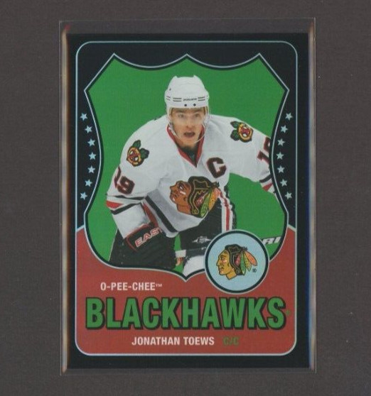2010-11 O-Pee-Chee Retro Black Rainbow #121 Jonathan Toews 025/100       *22629