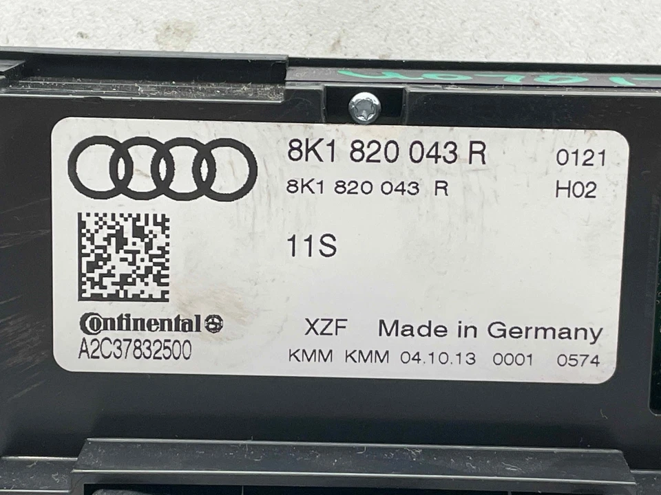 Audi Allroad Quattro 2014 calefacción aire acondicionado control de temperatura OEM 8k1820043r Foto 4 de 4
