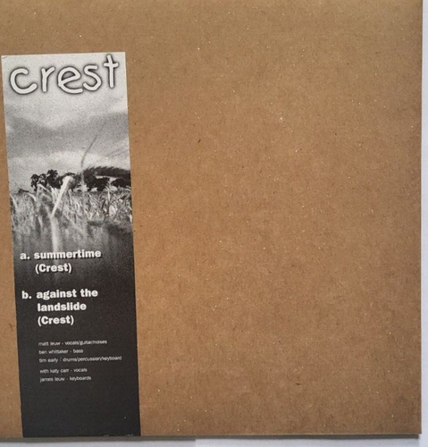 Crest – Summertime / Against T limited edition cream 7" vinyl record single - Picture 4 of 4