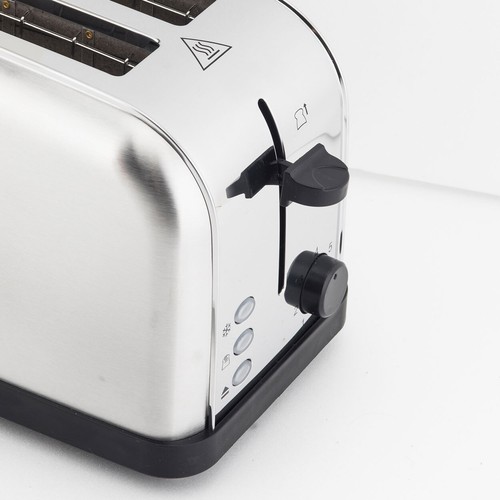 Design Langschlitz Toaster H.Koenig TOS28 für 4 Scheiben Toast 1400 Watt - Bild 3 von 6